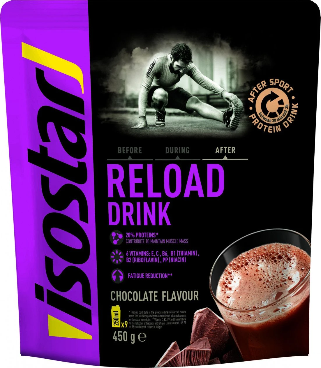 ISOSTAR After Sport Reload Drink Chocolate