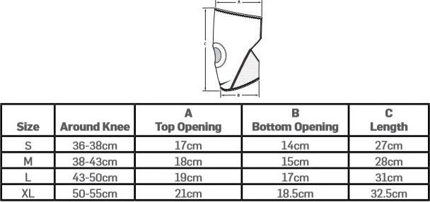 Nike Pro Patella Knee Sleeve 2.0 Black - Image 2