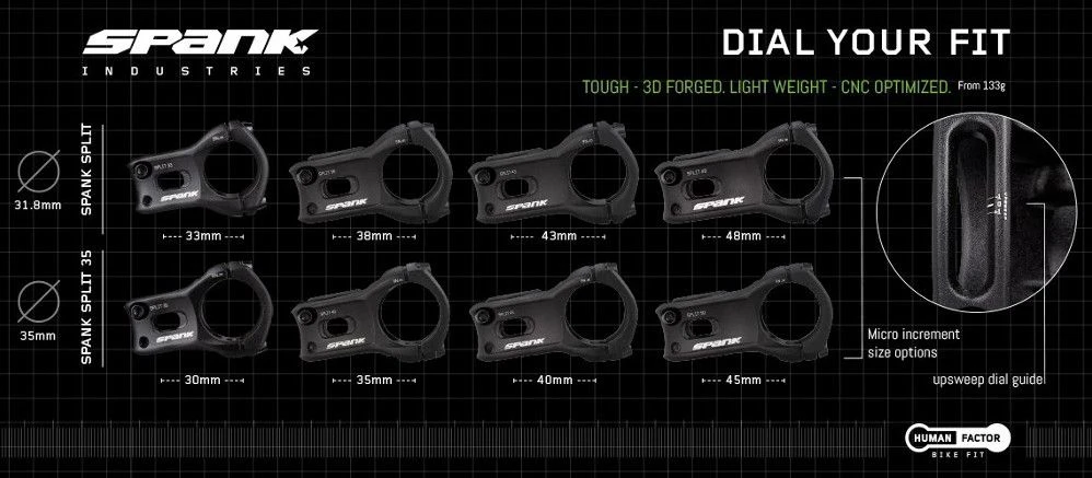 Spank Split 35 Stem 0° 35 Mm Black Red - Image 4