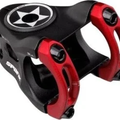 Spank Split Stem 0° 31.8 Mm Black Red