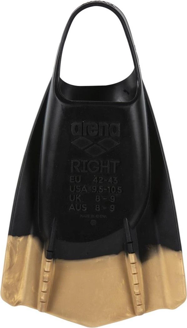 ARENA Palm Powerfin Pro Black Gold - Image 2