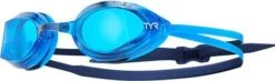 TYR Edge X Racing Fit Swimming Goggles Blue