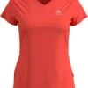 Women's Zeroweight Ceramicool Odlo Coral Short Sleeve Jersey
