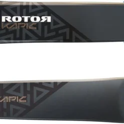 Rotor Kapic Crank Arm Mono Black (w/o Axle)