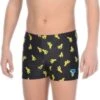 Arena Boy's Short Cactus Black Yellow