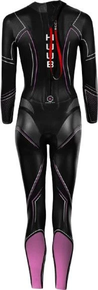 HUUB Aura 2 3.3 Womens Wetsuit Black Pink - Image 3