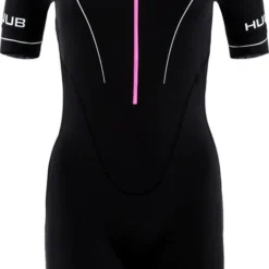 HUUB Women's Aura Long Course Tri Suit Tri Suit Black Pink