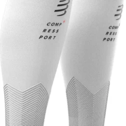 Pair Of Compressport R2 V2 Compression Sleeves White