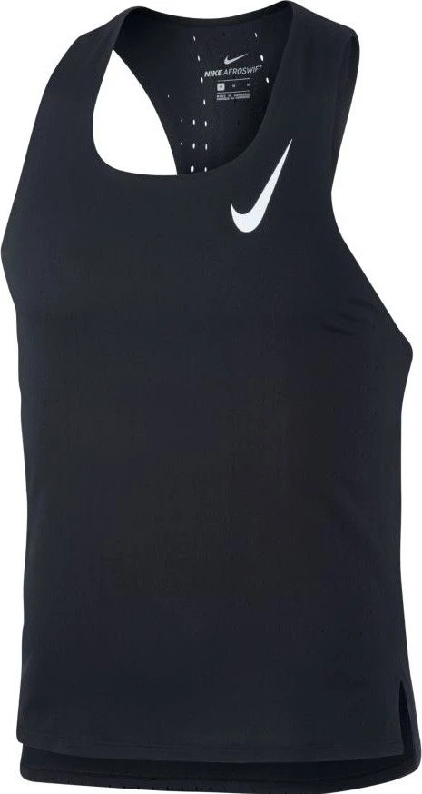 Nike AeroSwift Tank Top White - Image 6