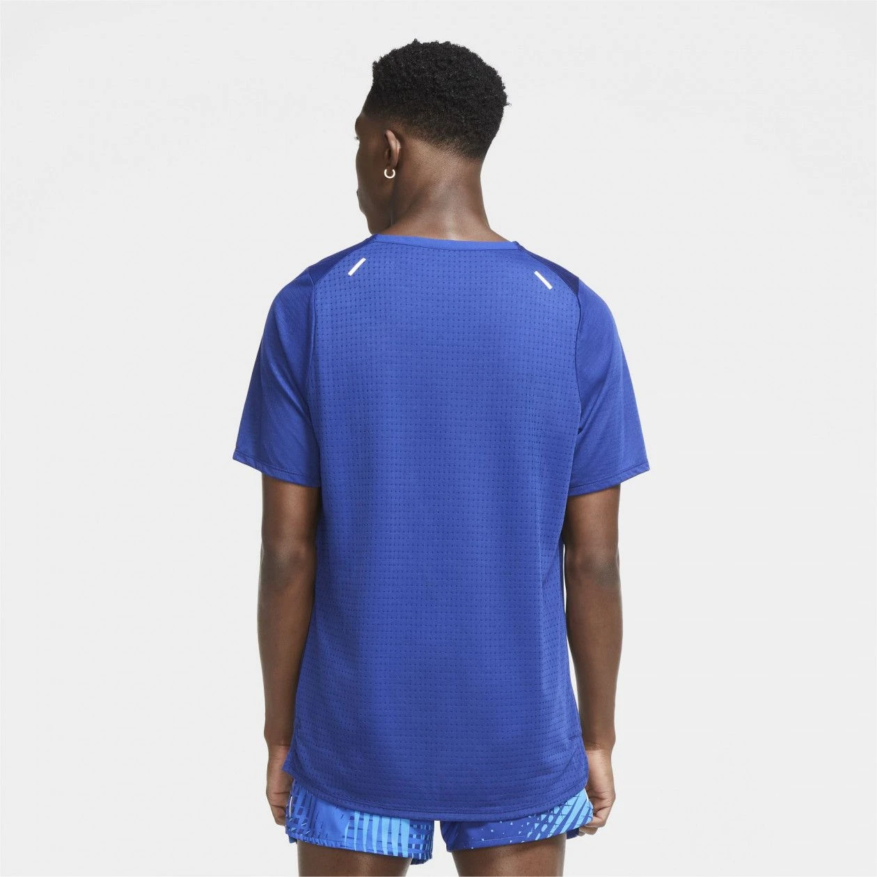 Nike Dri-FIT Team USA Rise 365 Short Sleeve Jersey Blue - Image 2