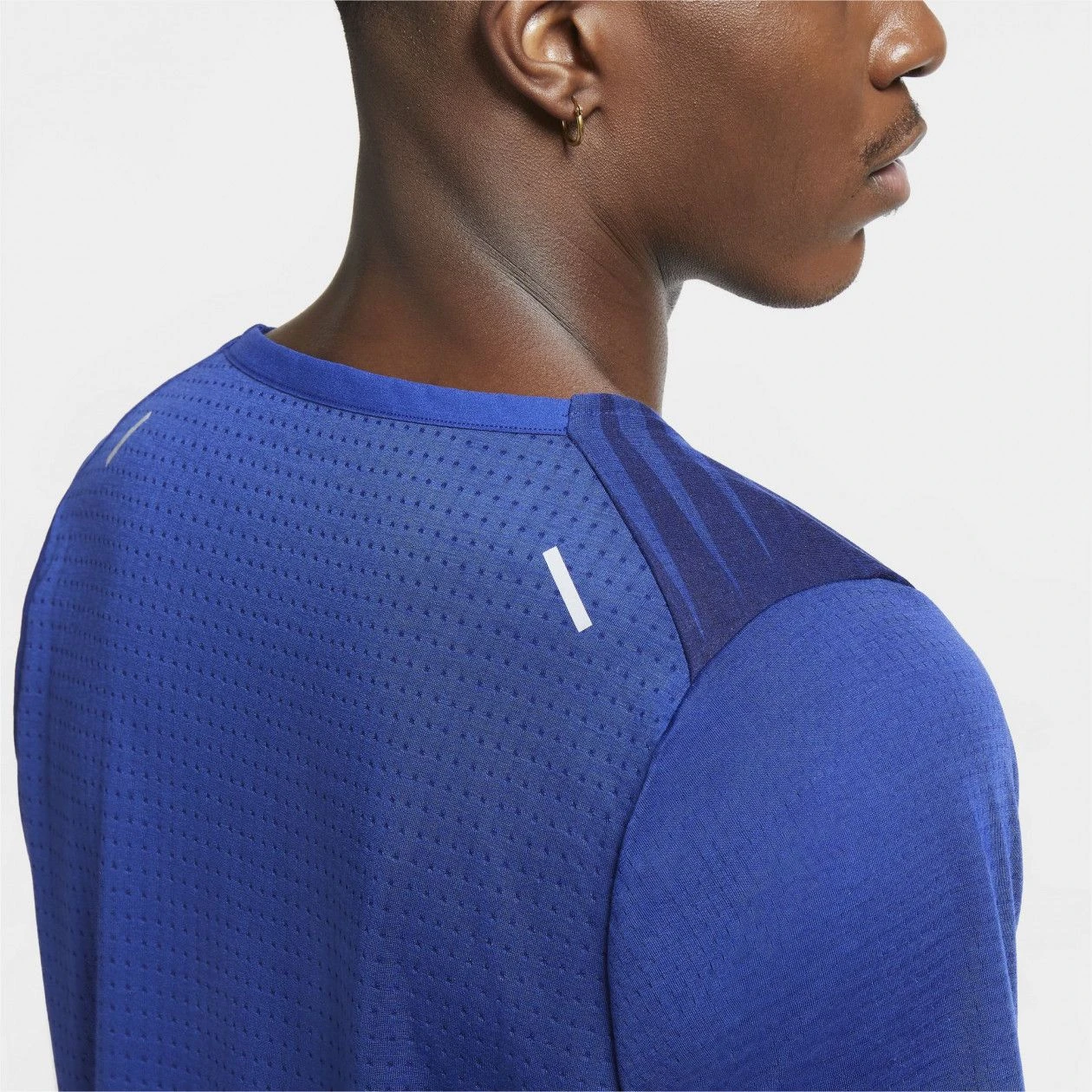 Nike Dri-FIT Team USA Rise 365 Short Sleeve Jersey Blue - Image 4