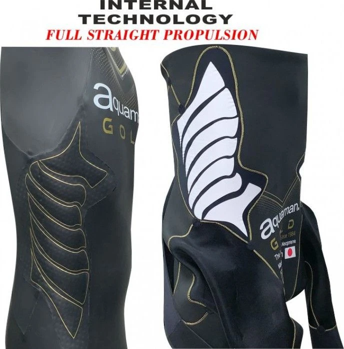 Aquaman Men’s Cell Gold Wetsuit - Image 4