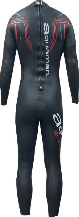 Aquaman Men’s Bionik Wetsuit Black Red - Image 3