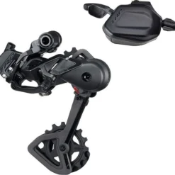 TRP G-Spec TR12 Rear Derailleur + Shifter Kit Black