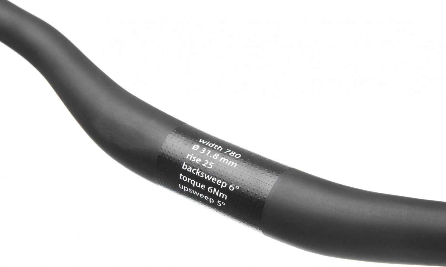 Neatt Oxygen Carbon Handlebar 780mm 31.8mm Black Blue - Image 3