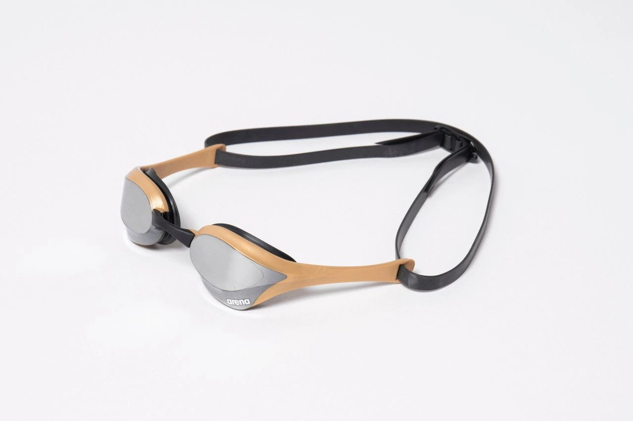 Arena COBRA ULTRA SWIPE MR SILVER GOLD Swimgoggles - Image 3