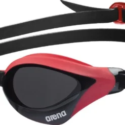 Swimming Glasses ARENA COBRA CORE SWIPE SMOKE Red