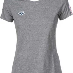 Arena Team T-Shirt Gray / White / Red Women