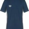 Arena Team Line Short Sleeve Tech T-shirt Navy Blue
