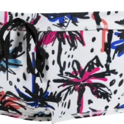 Swimsuit Short Arena Pandas Reversible Black Multi