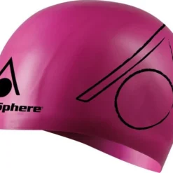 Aquasphere Tri Cap Swim Cap Pink / Black