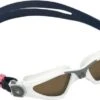 Aquasphere Kayenne Swim Glasses White / Grey Polarized Lenses