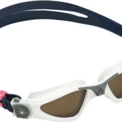 Aquasphere Kayenne Swim Glasses White / Grey Polarized Lenses