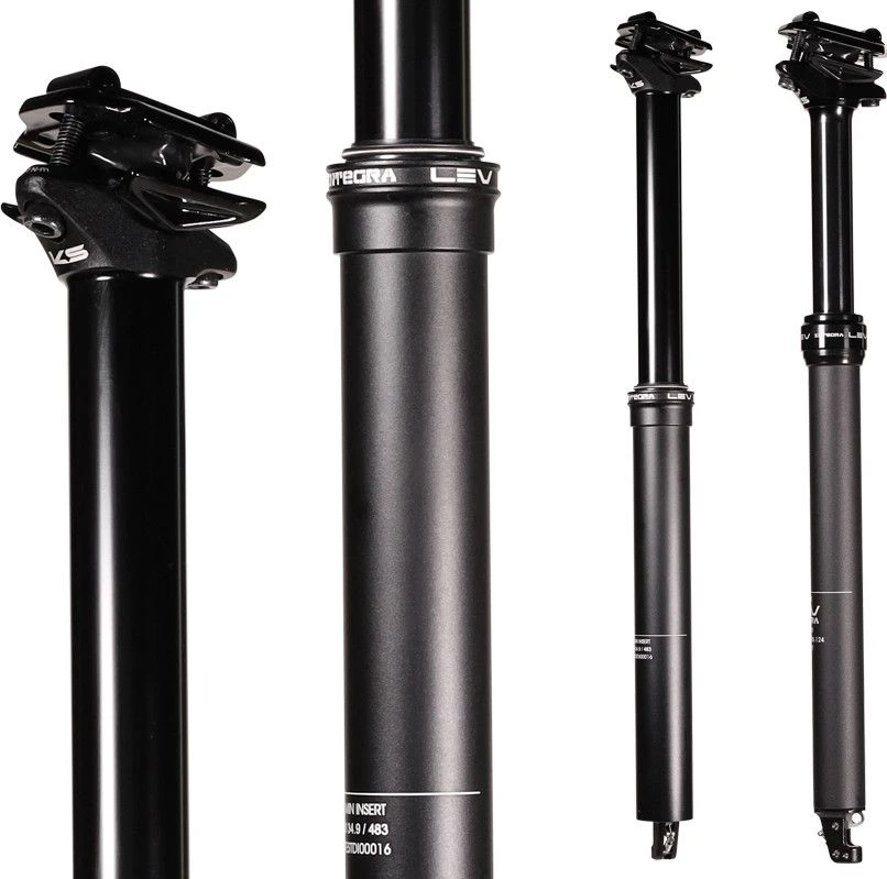 KS Kind Shock Telescopic Seatpost Lev Integra Internal Passage Black 2021 (No Command) - Image 2
