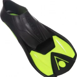 Aquasphere Microfin Fins Pair Black Yellow Child
