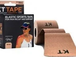 KT TAPE COTTON ORIGINAL Beige Pre-cut Strip 20 Strips