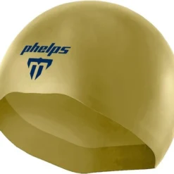 Michael Phelps XO 2 Swimcap Gold Navy Blue