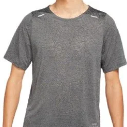 Nike Rise 365 Run Division Short Sleeve Jersey Black Men