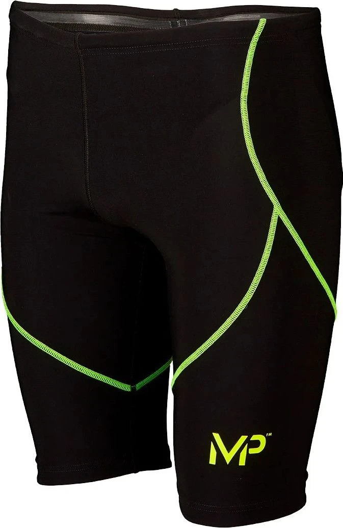 Michael Phelps MPulse Swimsuit Jammer Black Yellow Fluo Men