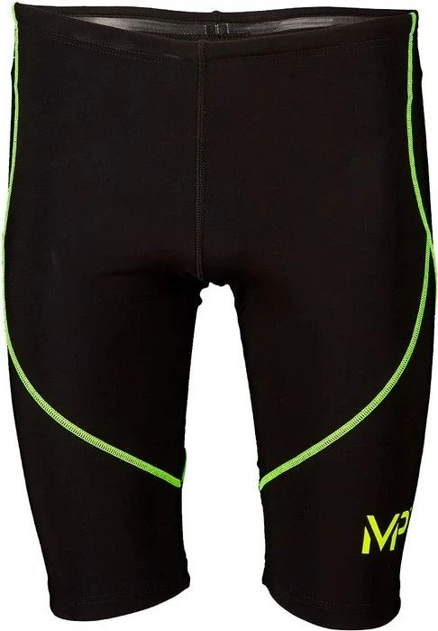 Michael Phelps MPulse Swimsuit Jammer Black Yellow Fluo Men - Image 2