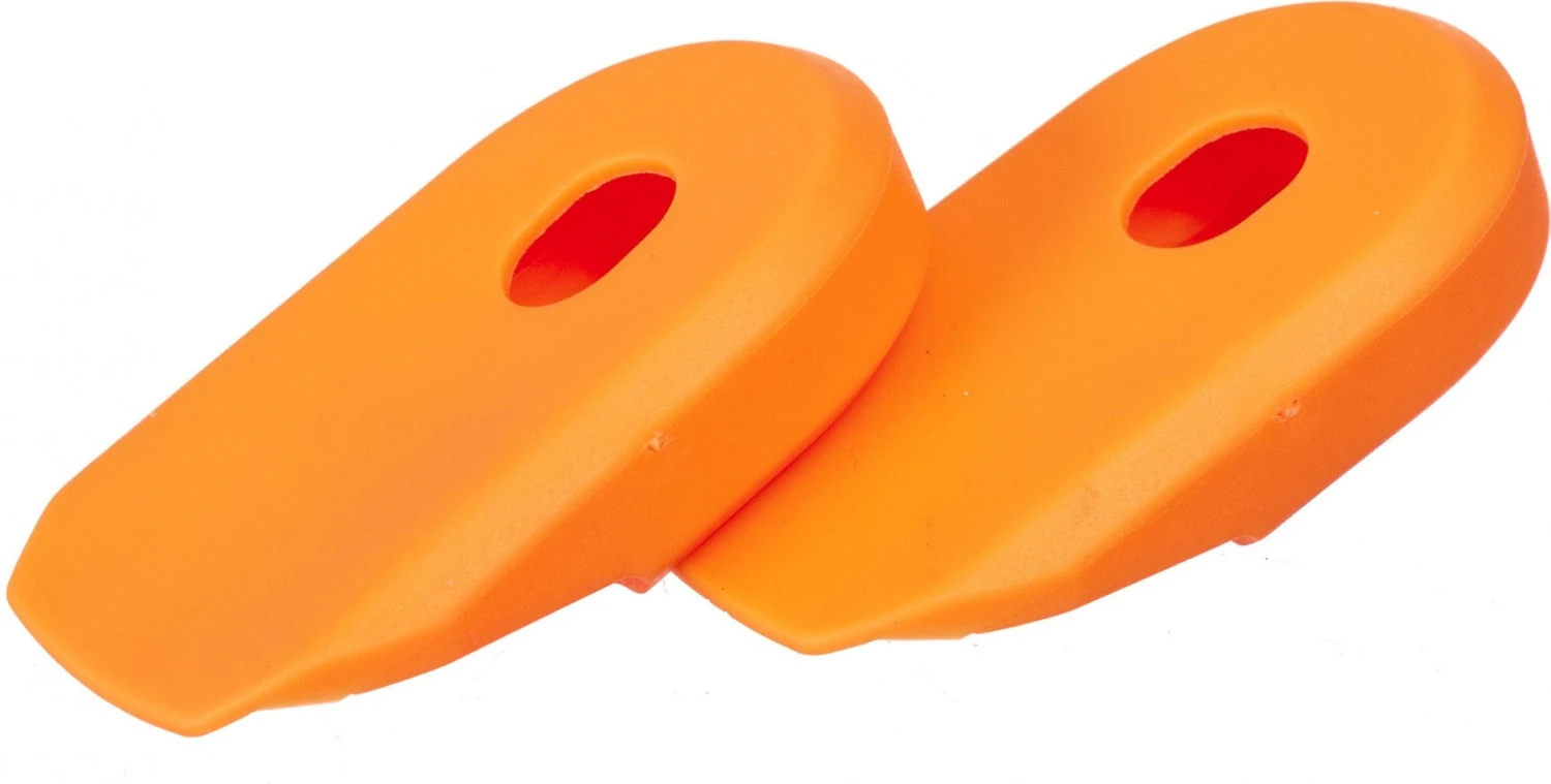 Pair Of Neatt Alu Orange Crank Guards
