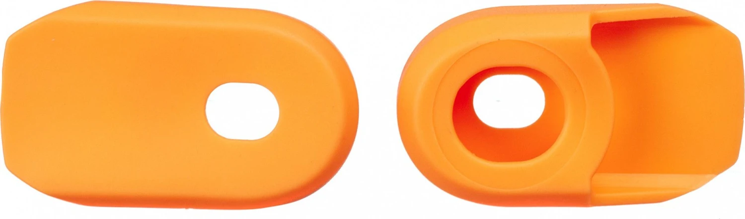 Pair Of Neatt Alu Orange Crank Guards - Image 2