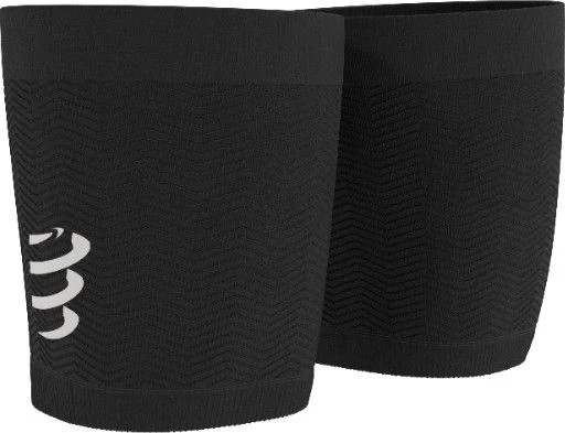Compressport Under Control Quad Quadriceps Sleeves Black Unisex - Image 3