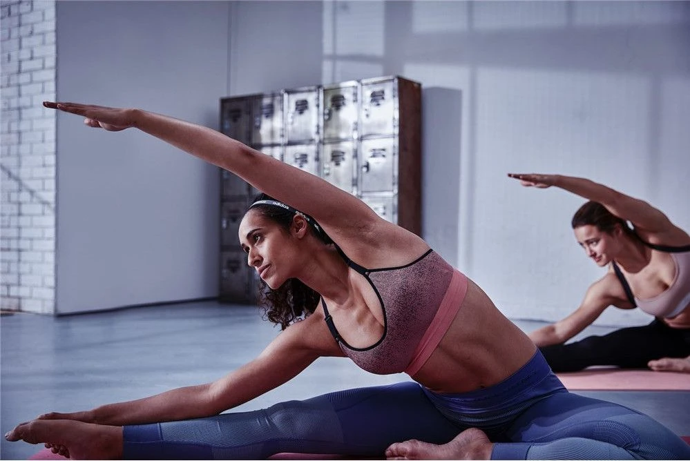 Yoga Mat Adidas Premium Yoga Mat 5mm Pink - Image 3