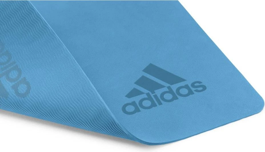 Yoga Mat Adidas Premium Yoga Mat 5mm Blue - Image 5