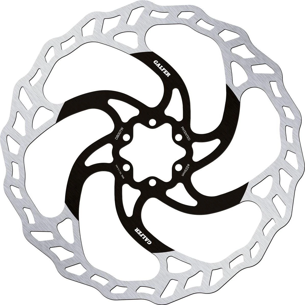 Galfer Fixed Disc Wave MTB 6-Bolt - Image 2