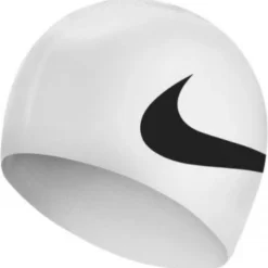 Nike Swim Big Swoosh Swim Cap White