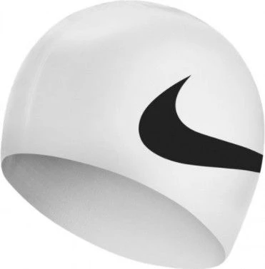 Nike Swim Big Swoosh Swim Cap White