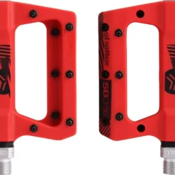 Pair Of Flat Pedals SB3 Shelter Red