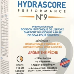 Isotonic Drink Of The Effort Hydrascore N ° 9 Peach Tea 10 X 40g