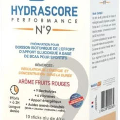 Isotonic Drink Of The Effort Hydrascore N ° 9 Red Fruits 10 X 40g