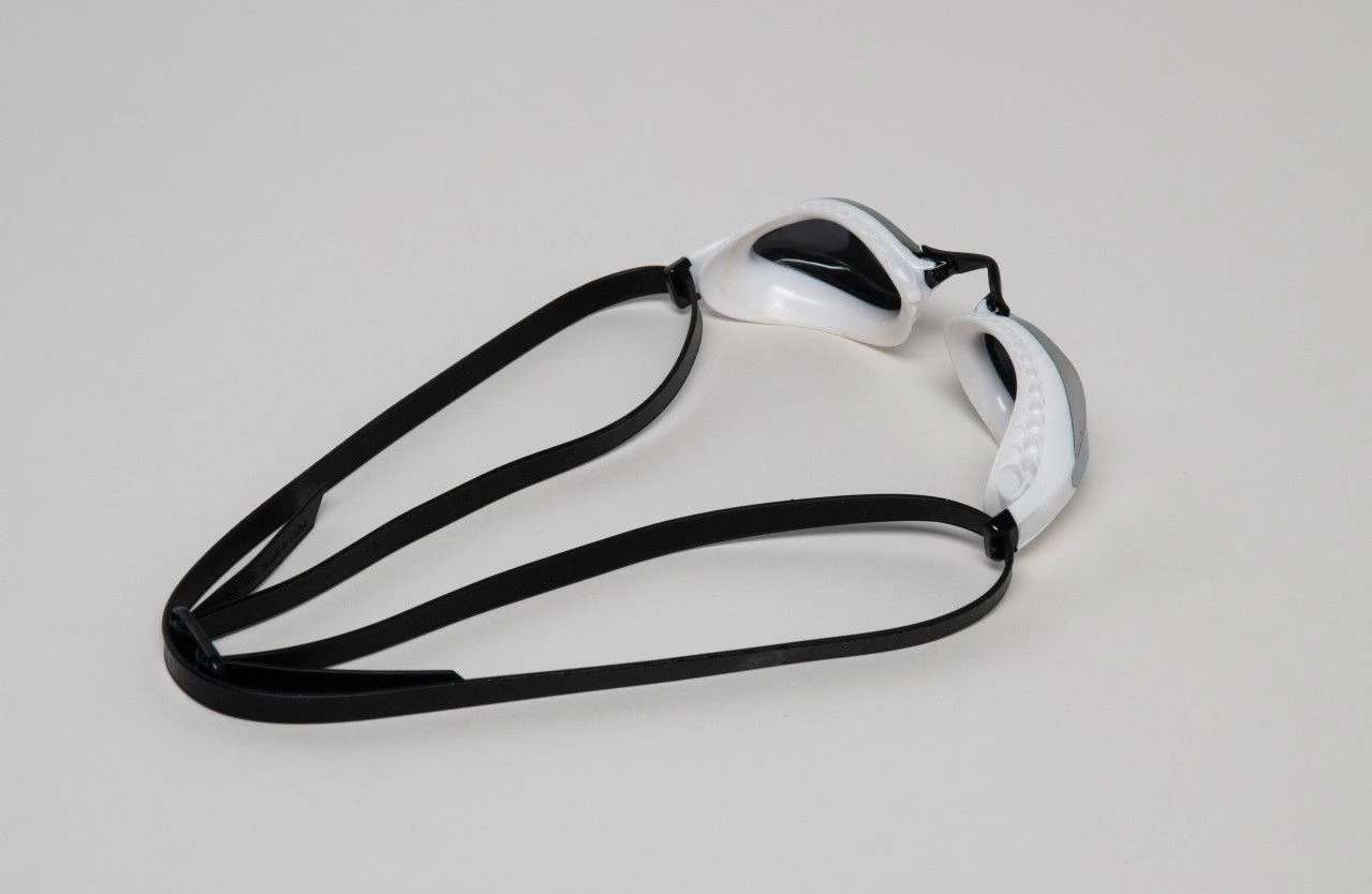 Arena Air-Speed Mirror Swimming Goggles White Black - Image 6