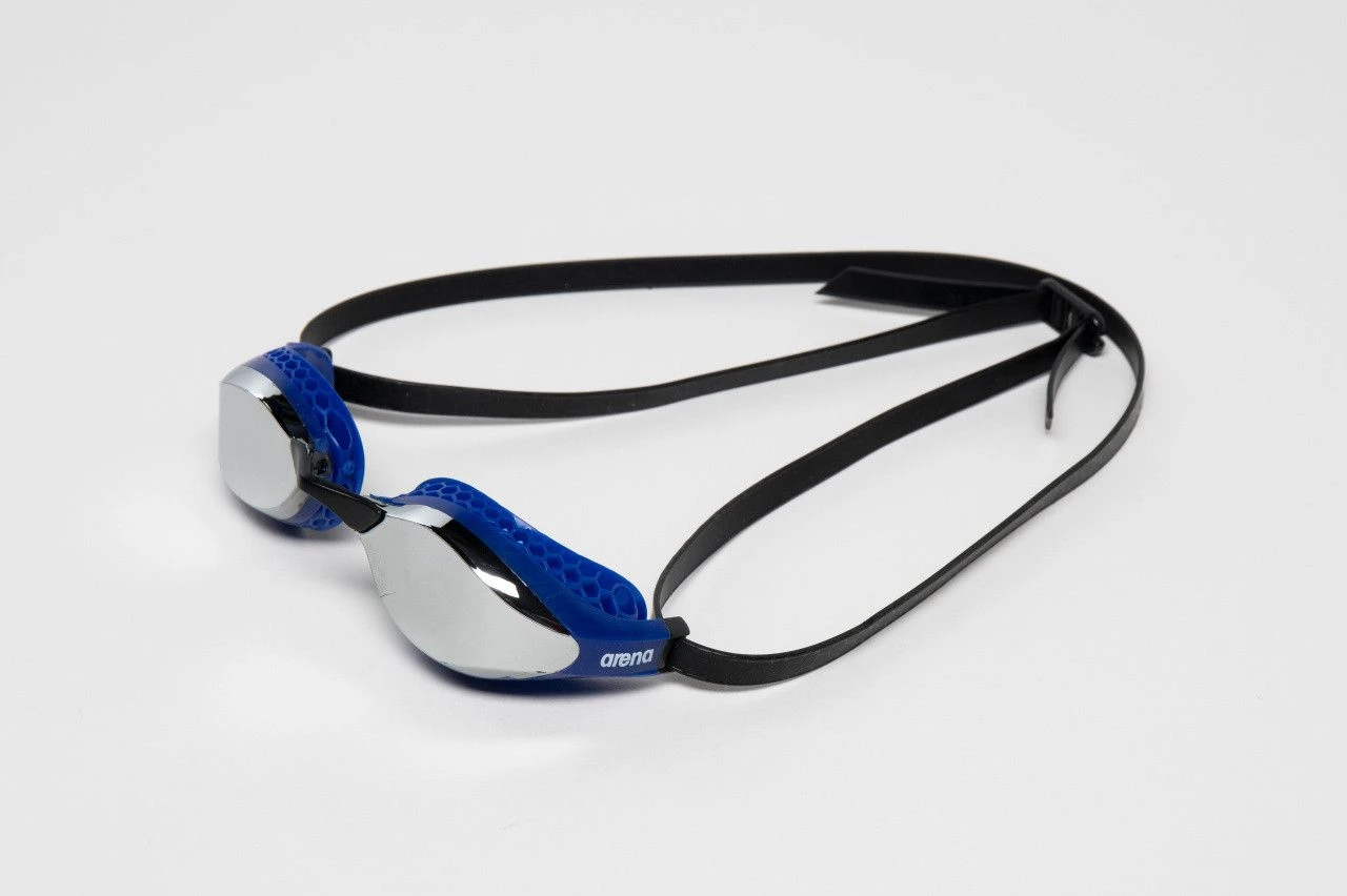 Arena Air-Speed Mirror Swimming Goggles Blue Black - Image 3