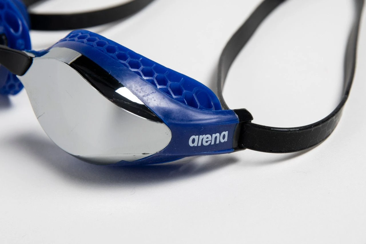 Arena Air-Speed Mirror Swimming Goggles Blue Black - Image 8