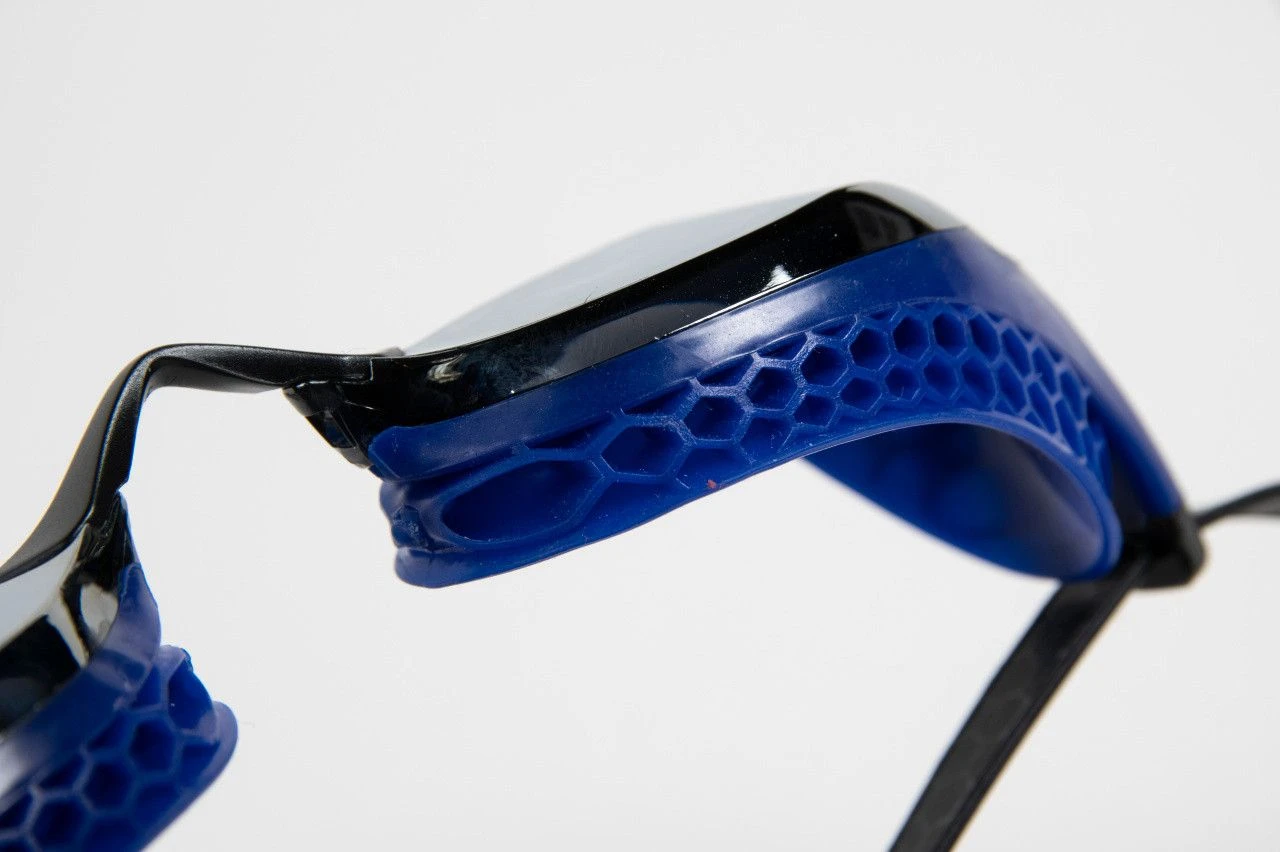 Arena Air-Speed Mirror Swimming Goggles Blue Black - Image 9
