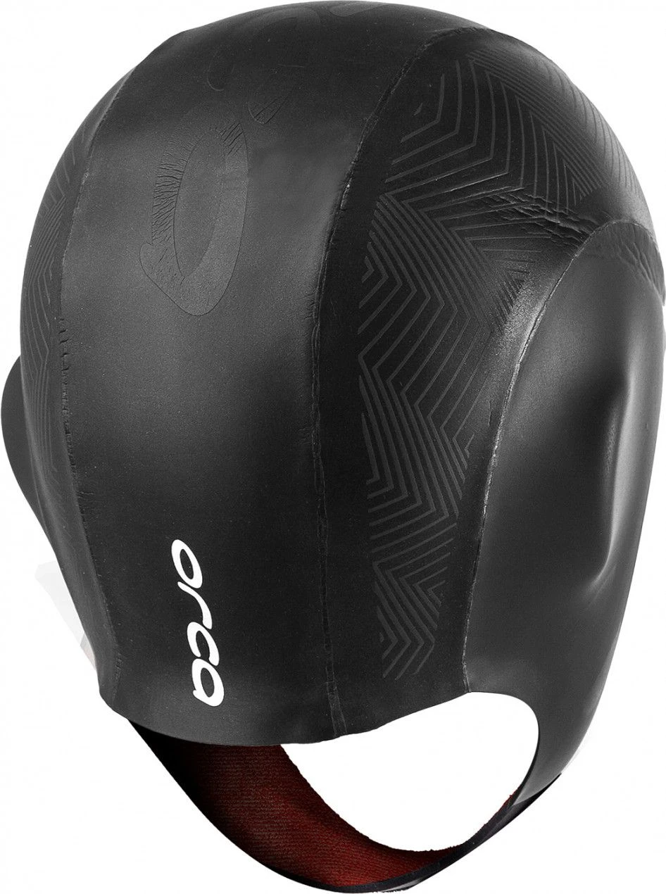 ORCA THERM NEO SWIM CAP Neoprene Hat Black - Image 2